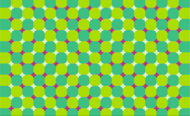 Anomalous Motion Illusion